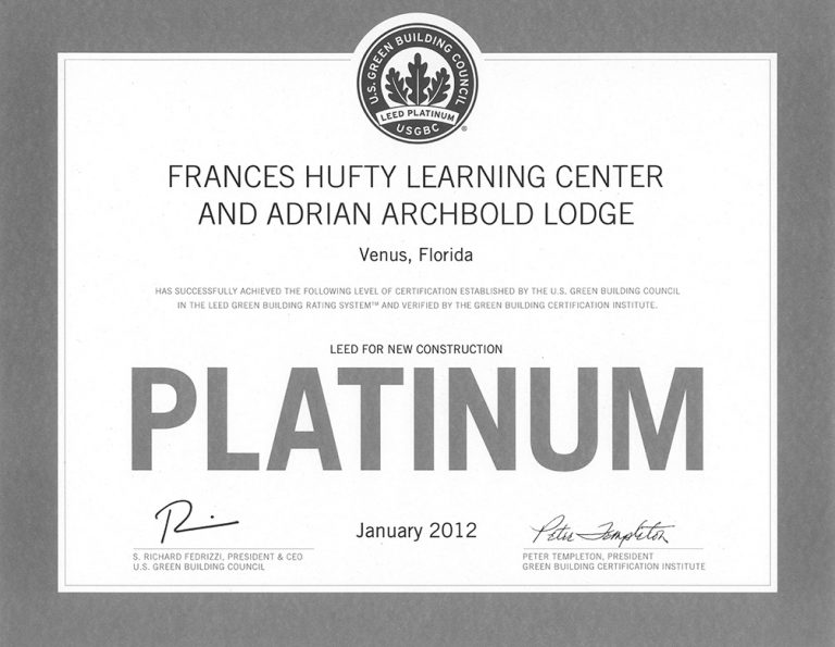 2012--LEED-Platinum-Archbold